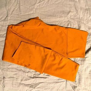NIKE DRI-FIT ORANGE LEGGINGS